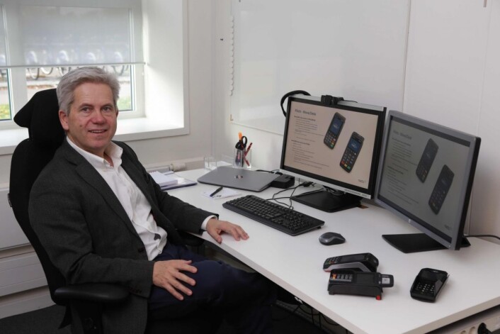 Ove Skeie, direktør for POS Products i Nets, ser for seg at vi nærmer oss en større endring i måten vi nordmenn vil betale på i fremtiden. Ove Skeie, direktør for POS Products i Nets, ser for seg at vi nærmer oss en større endring i måten vi nordmenn vil betale på i fremtiden.
