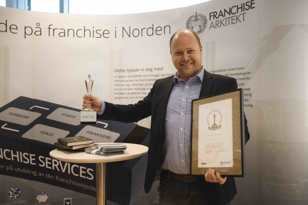 I mars fikk Jan Stadven fra Kvik æren av å motta prisen Årets Franchisetaker. I mars fikk Jan Stadven fra Kvik æren av å motta prisen Årets Franchisetaker.