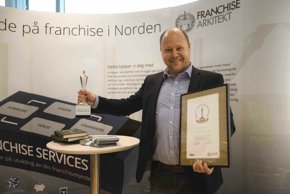 I mars fikk Jan Stadven fra Kvik æren av å motta prisen Årets Franchisetaker.