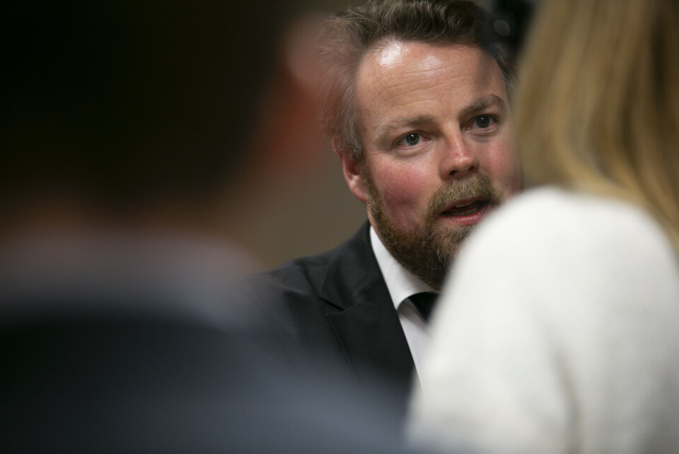 Næringsminister Torbjørn Røe Isaksen. (Foto: NFD)
