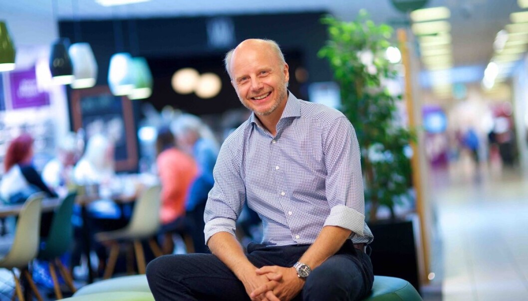 Dag Einar Solberg er senterleder på Oasen Storsenter. Dag Einar Solberg er senterleder på Oasen Storsenter.
