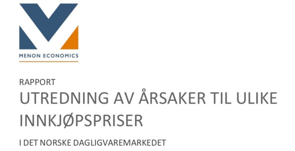 Store innkjøpsvolum ikke tilstrekkelig forklaring