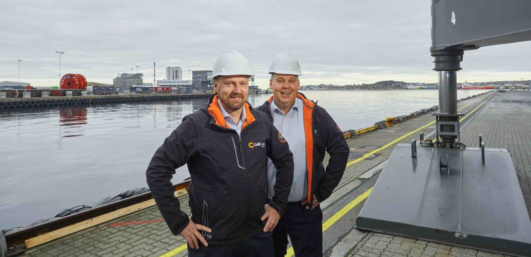 Kjetil Nerland (t.v.) og Georg S. Moltu. Kjetil Nerland (t.v.) og Georg S. Moltu.