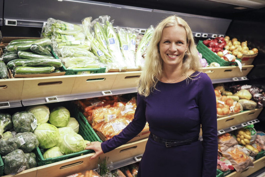Ingvill Størksen: − Matvareprisene gikk ned i syv av fjorårets måneder. (Foto: Virke) Ingvill Størksen: − Matvareprisene gikk ned i syv av fjorårets måneder. (Foto: Virke)