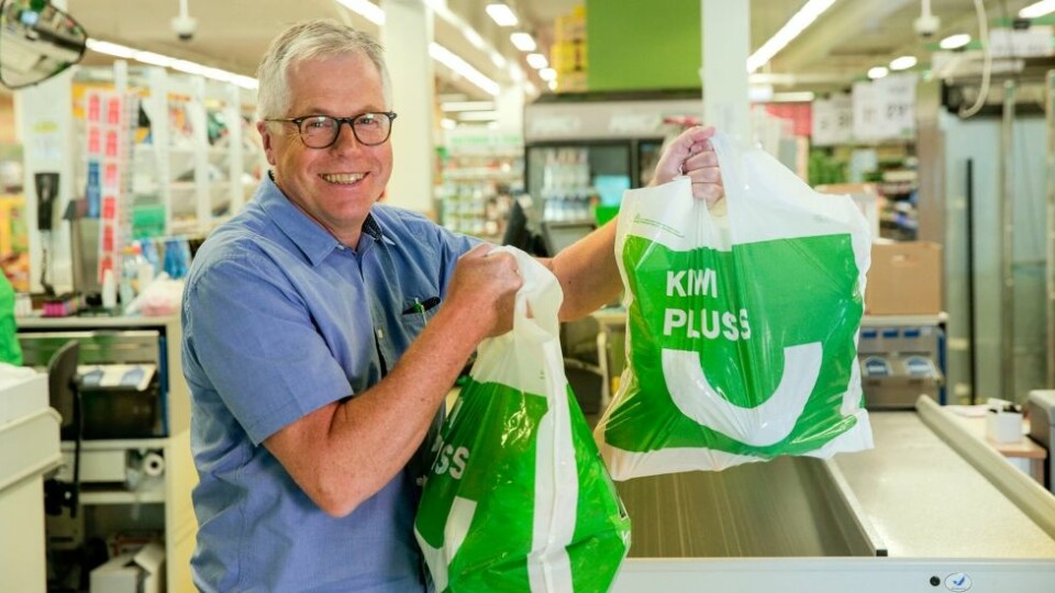 Kiwi-sjef Jan Paul Bjørkøy kommenterer på Twitter: «For tredje gang viser YouGovs BrandIndex at KIWI får mest positiv omtale blant rundt 300 norske merkevarer. Helt rått!» (Foto: Kiwi)