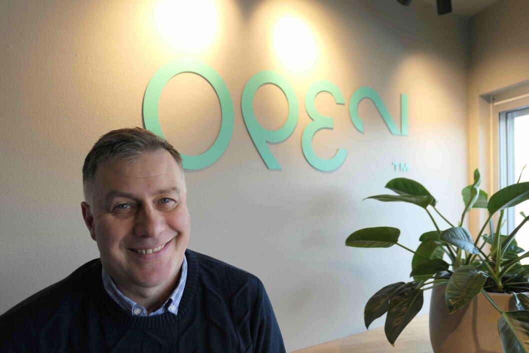 Dan Wright er country manager i OPEN. Foto: Open Dan Wright er country manager i OPEN. Foto: Open
