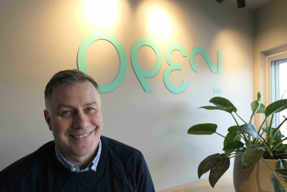 Dan Wright er country manager i OPEN. Foto: Open