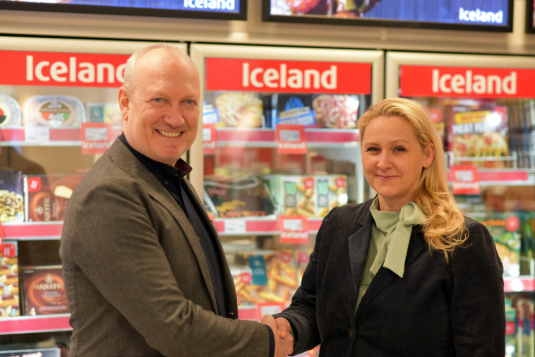 Adm.dir.  i Iceland, Geir Olav Opheim, og markedsdirektør i Circle K Norge, Ann Helen Våge. (Foto: Trond Eriksen, Circle K)