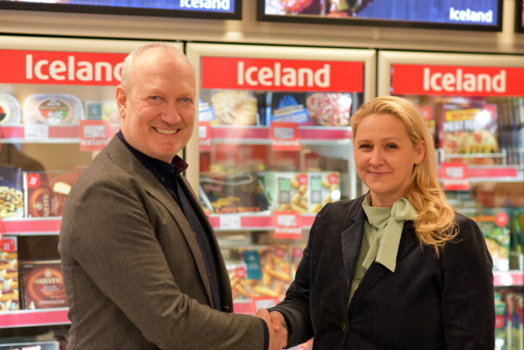 Adm.dir. i Iceland, Geir Olav Opheim, og markedsdirektør i Circle K Norge, Ann Helen Våge. (Foto: Trond Eriksen, Circle K) Adm.dir. i Iceland, Geir Olav Opheim, og markedsdirektør i Circle K Norge, Ann Helen Våge. (Foto: Trond Eriksen, Circle K)