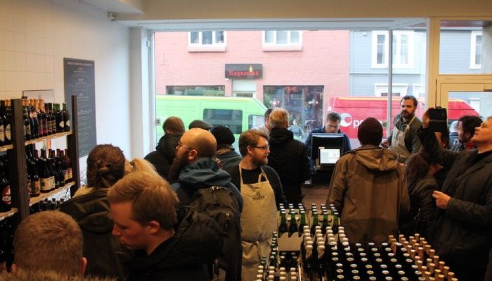 Gulatings butikkåpning i Trondheim