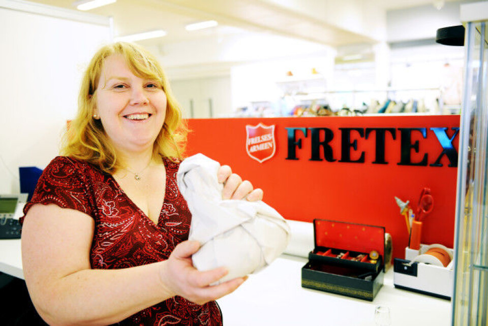 Fretex mottar mer klær