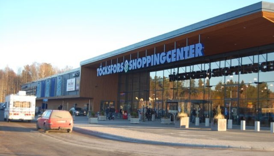 Ill. foto: Töcksfors shoppingcenter