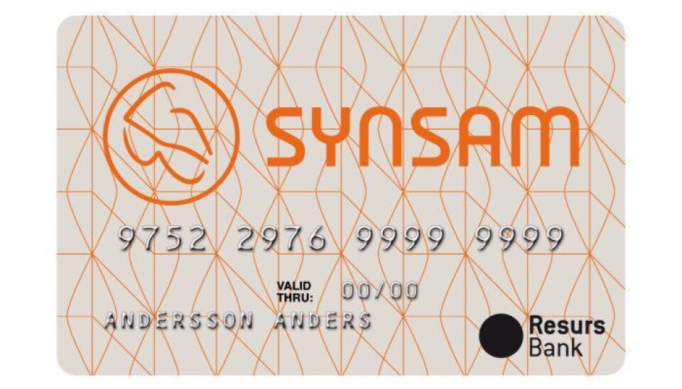 Synsam velger Resurs Bank i hele Norden