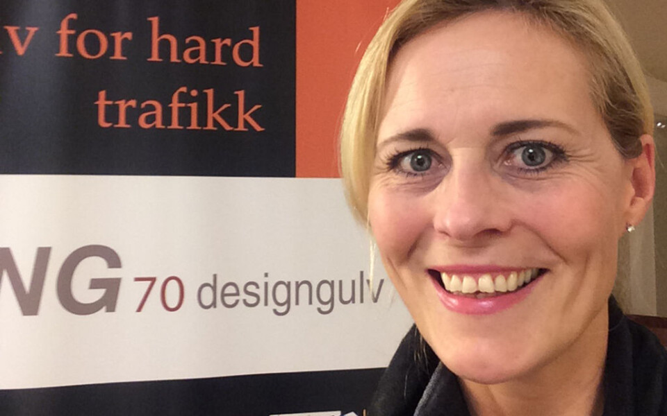 NY JOBB: Hanne Nordanger går fra Helly Hansen Workwear til Nordanger Gulv AS. Foto: Nordanger Gulv