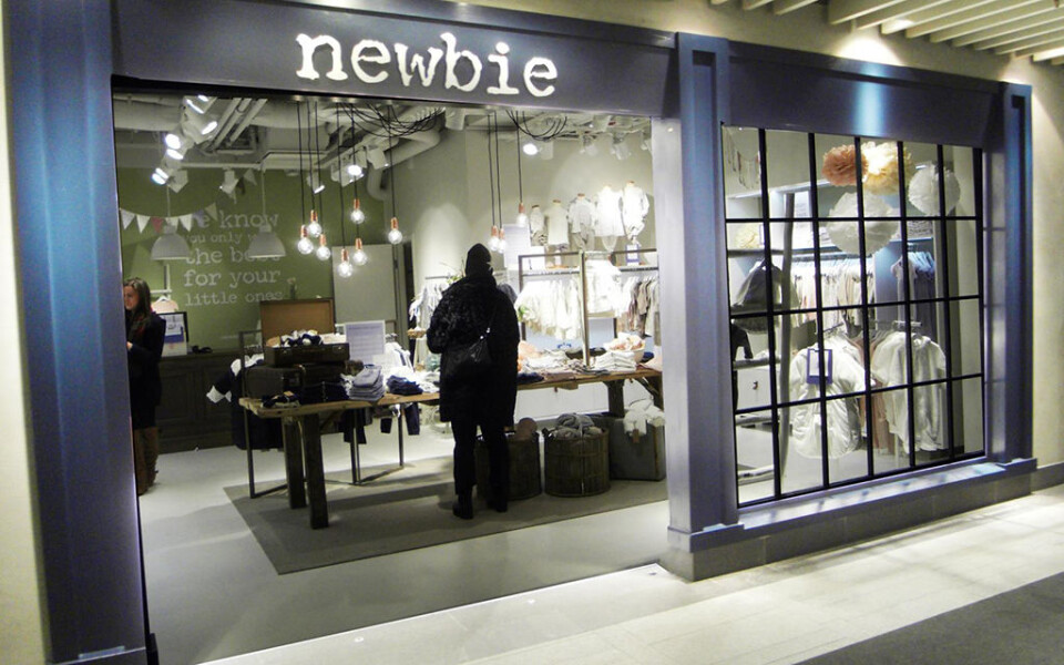 NY BUTIKK: KappAhl rendyrker Newbie-kolleksjonen med en egen Newbie Store. Foto: KappAhl