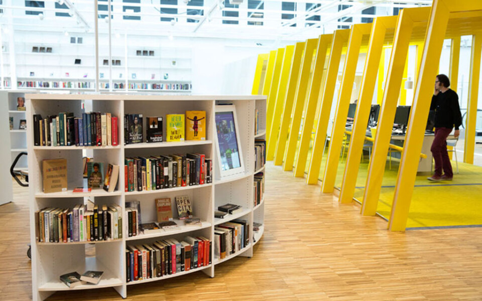 SUKSESS: Biblioteket i Kista Galeria er blitt en kjempesuksess.