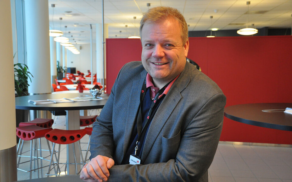 KAMERAOVERVÅKNING: Roy Tuhus og Infratek skal levere kameraovervåkning til Gina Tricot. Foto: Infratek