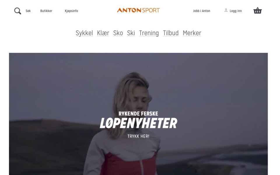 SOLGT: Anton Sport selges til Bjørn Rune Gjelsten og Sport 1-gruppen.
