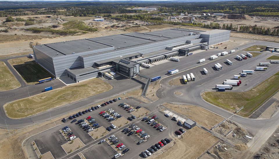 LOGISTIKKSENTER: Coop Logistikksenter ved Gardermoen er solgt til Gardermoen Log Invest AS. Foto: Coop