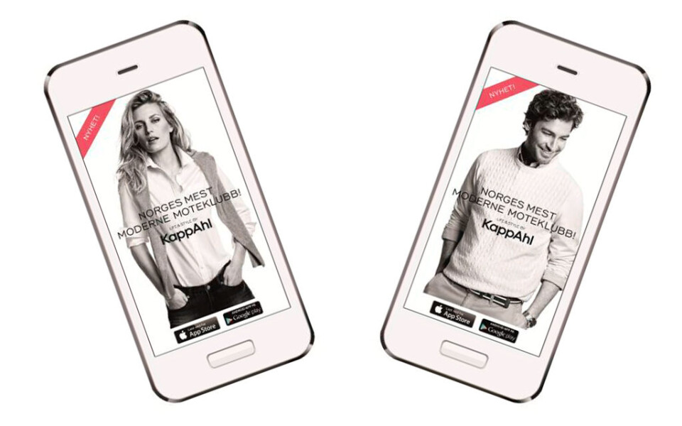 UNIK APP: KappAhl lanserer en unik app sammen med moteklubben «Life & Style by KappAhl». Foto: KappAhl