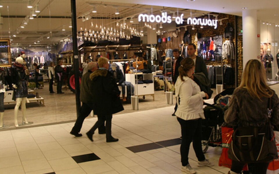 ØKER: Moods of Norway var en av kjedene som vokste i fjor. Foto: Tekstilforum