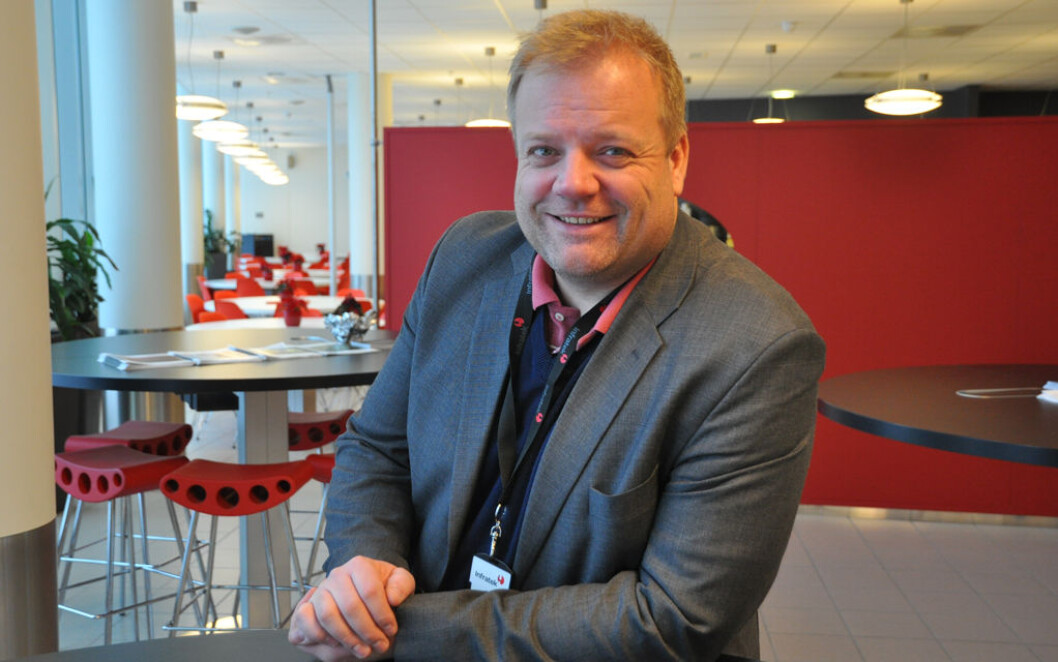 LEVERANDØR: Roy Tuhus i Infratek leverer en RFID-basert varemerkeløsning til Moods of Norway. Foto: Infratek LEVERANDØR: Roy Tuhus i Infratek leverer en RFID-basert varemerkeløsning til Moods of Norway. Foto: Infratek