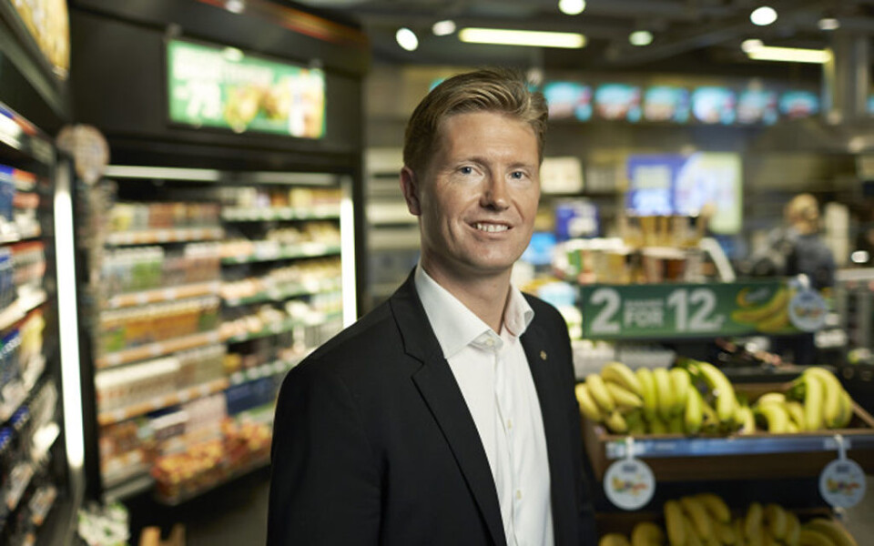 FORNØYD: Magnus Reitan gleder seg over resultatene i Reitan Convenience. Foto: Reitangruppen