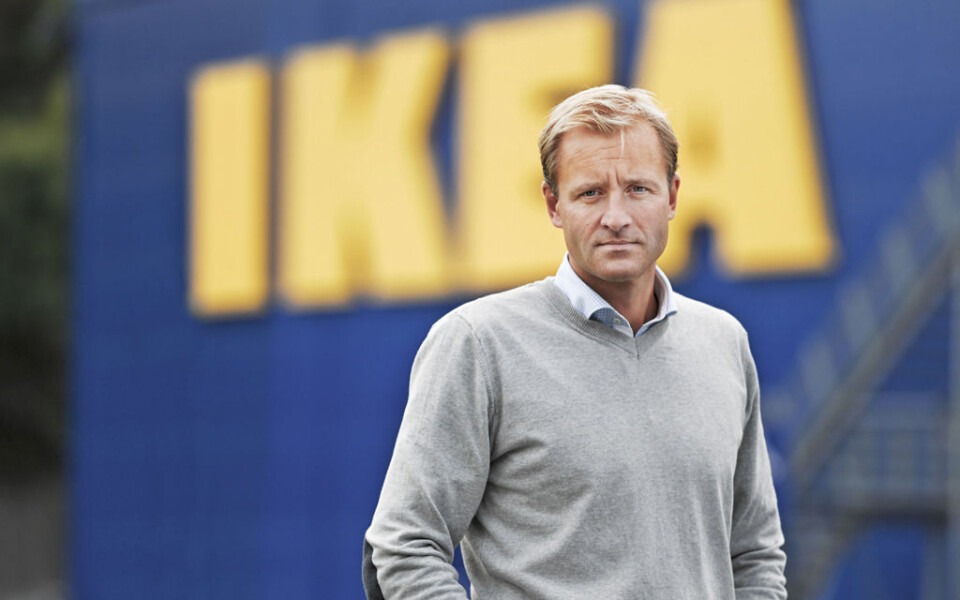 GARANTI: Eiendomssjef Bård Stand-Lund Valasjø garanterer for matproduksjonen ved en utbygging på Delijordet i Vestby. Foto: Ikea