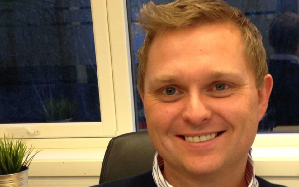 NY DIREKTØR: Thomas Harsvik rykker opp i Rema 1000-systemet. Foto: Reitangruppen