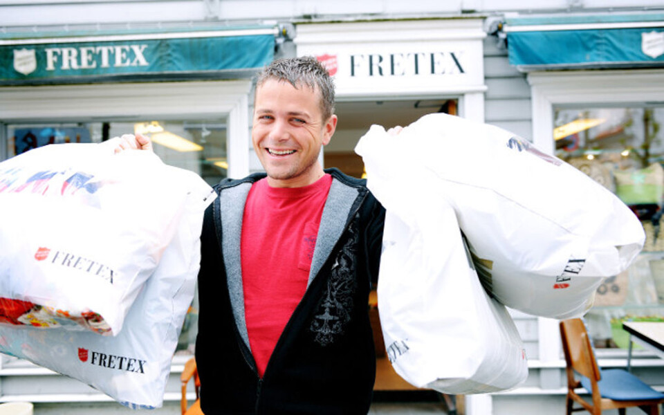 POPUP: Fretex åpner popup-butikk i Sarpsborg.