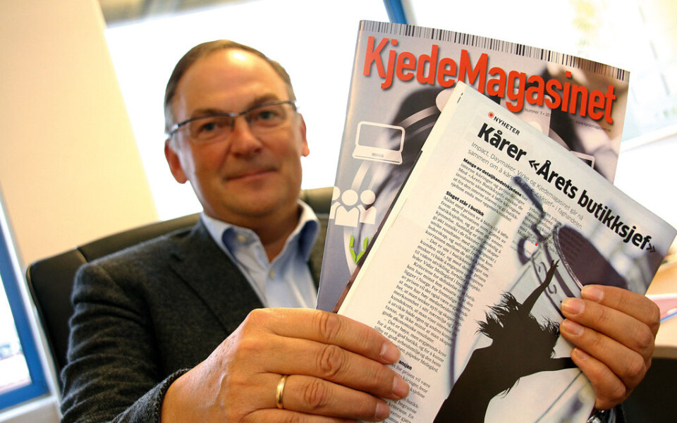 JURYARBEID: Juryleder Vidar Mellegård i Impact skal sammen med representanter for Virke, Oslo Handelsstands Forening, Daymaker og Kjedemagasinet for andre gang kåre «Årets butikksjef» i faghandelen.