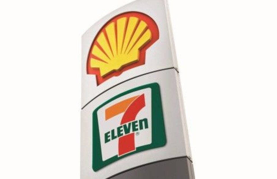 PÅ TOPP: Shell/7-Eleven.