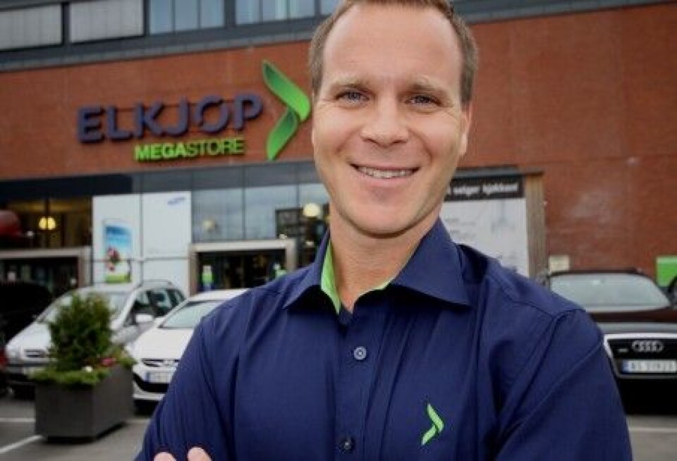 DØGNÅPENT: Administrerende direktør Andreas Niss i Elkjøp har lansert døgnåpen vareutlevering.