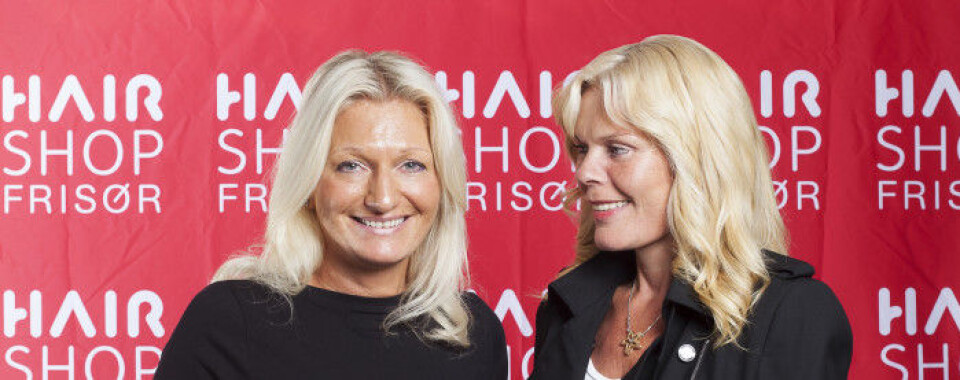 HÅRETE MÅL: Cathrine Stamnes er ny administrerende direktør for HairShop. Hun kommer fra tilsvarende stilling i Enklere Liv. Her sammen med eier og styreleder i HairShop, Inger Ellen Nicolaisen
