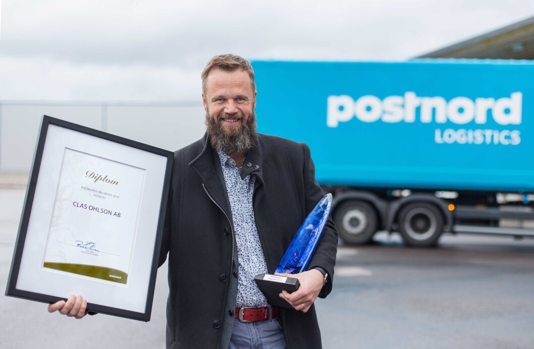 Peter Bergestål, transportsjef i Clas Ohlson. Peter Bergestål, transportsjef i Clas Ohlson.