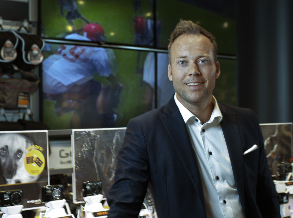 Adm. dir. Anders Nilsen i Expert. Foto: Trygve Indrelid