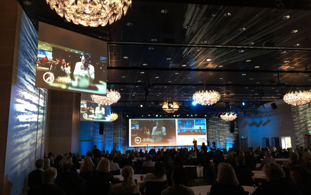Fra Kjøpesenterkonferansen i fjor Fra Kjøpesenterkonferansen i fjor