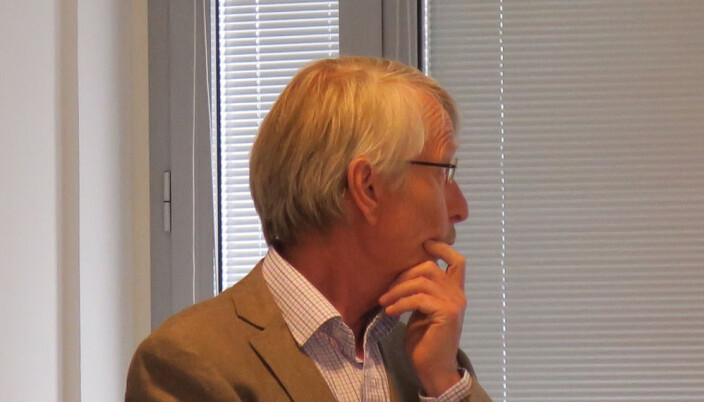 Grubler: Lars Haartveit bruker mye tid på å spå veksten for hver bransje i norsk detaljhandel. Grubler: Lars Haartveit bruker mye tid på å spå veksten for hver bransje i norsk detaljhandel.