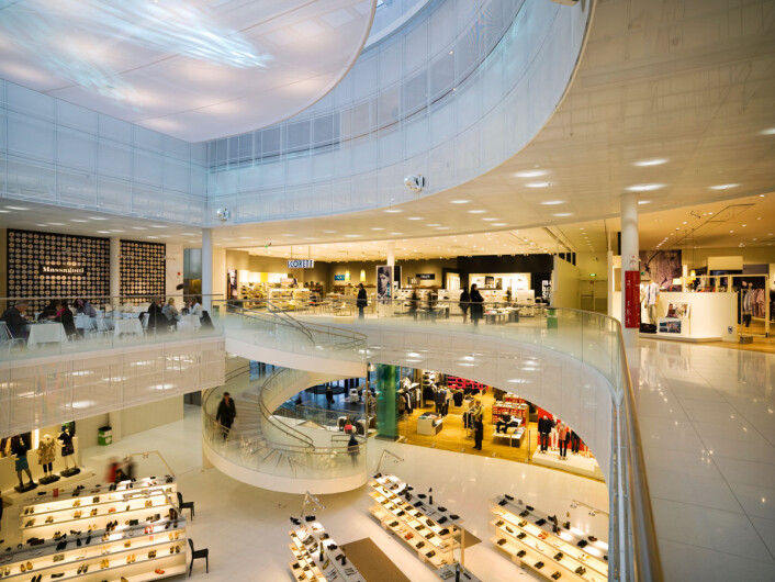 Kjøpesenteret Kfem i Stockholm. Foto: ÅF Kjøpesenteret Kfem i Stockholm. Foto: ÅF
