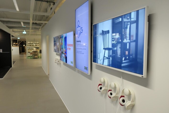 På Skøyen i Oslo åpnet IKEA for noen måneder siden et service & pick-up point. Foto: Nils Vanebo På Skøyen i Oslo åpnet IKEA for noen måneder siden et service & pick-up point. Foto: Nils Vanebo