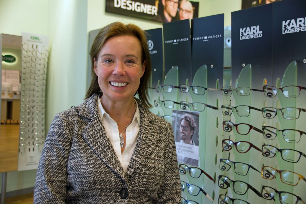 Julie Perkins samler mote og helse under samme tak – hun er opptatt av at Specsavers skal spille en større rolle som et helsetilbud. Julie Perkins samler mote og helse under samme tak – hun er opptatt av at Specsavers skal spille en større rolle som et helsetilbud.