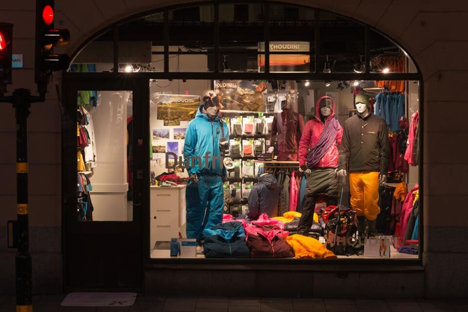 Houdini-butikken i Norrlandsgatan i Stockholm. (Foto: Houdini)