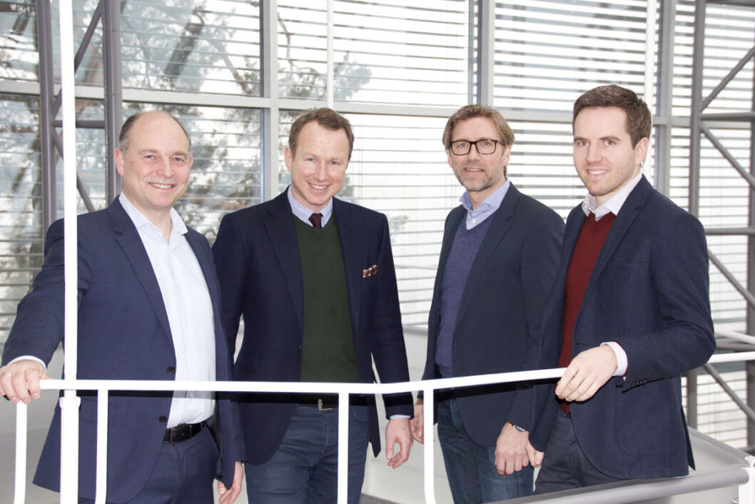 Frode Finsrud, Magne Lome, Fredrik Vegsgaard og er Lars Lyngstad er de fire partnerne i Cappa. Foto: Nils Vanebo Frode Finsrud, Magne Lome, Fredrik Vegsgaard og er Lars Lyngstad er de fire partnerne i Cappa. Foto: Nils Vanebo