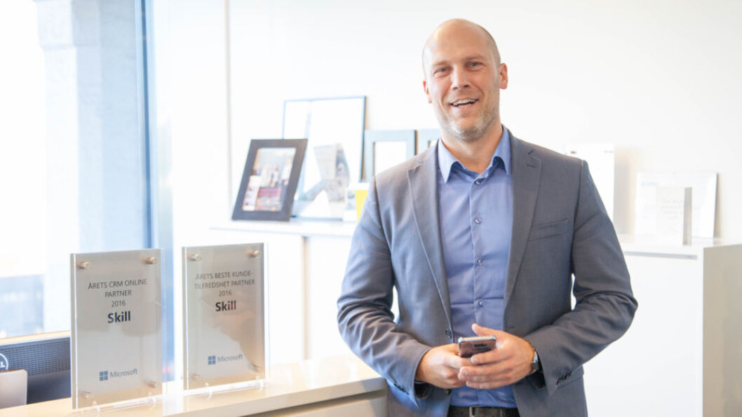 Lars Yngvar Tømmerholt: – IT-systemer skaper sjelden suksess alene. (Foto: Skill) Lars Yngvar Tømmerholt: – IT-systemer skaper sjelden suksess alene. (Foto: Skill)