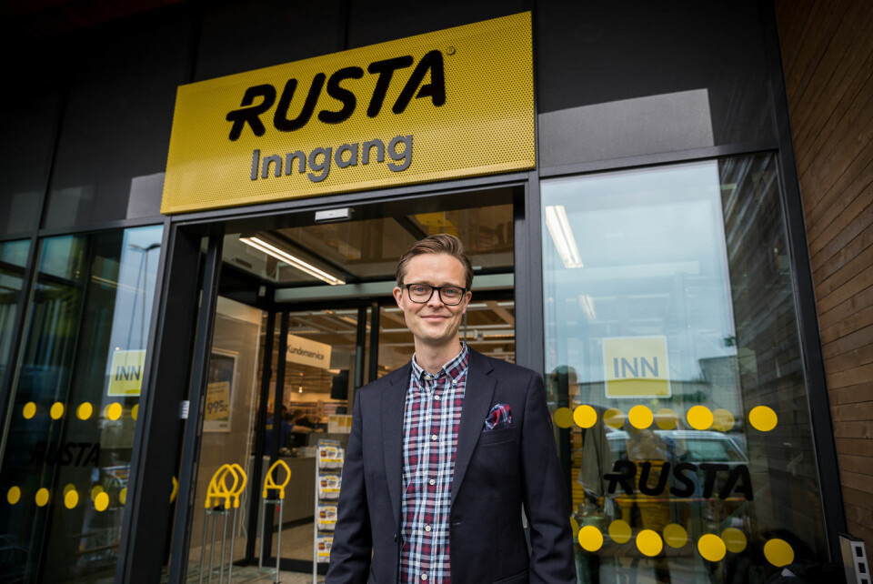 Den nye norgessjefen i Rusta, Erlend Kramer. (Foto: Johnny Vaet Nordskog)