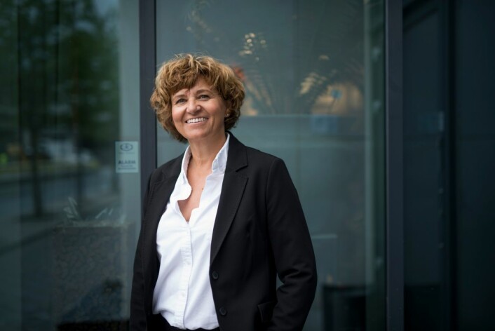 – Tiden var inne for å pusse opp og modernisere det landemerket som Glasmagasinet er, sier Ellen Solberg, direktør for kjøpesenterforvaltning i KLP Eiendom. (Foto Skjalg Bøhmer Vold/KLP)
