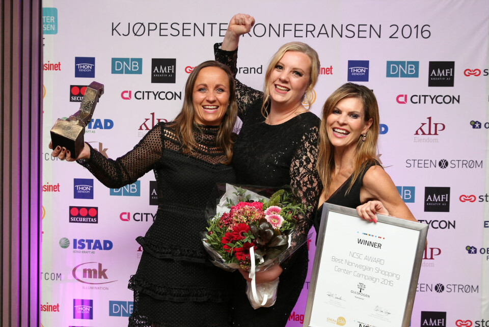 Kampanje-vinner 2016: Gulskogen Storsenter vant i fjor prisen for for sin kampanje «Motorshow 2016». (Foto: NCSC)