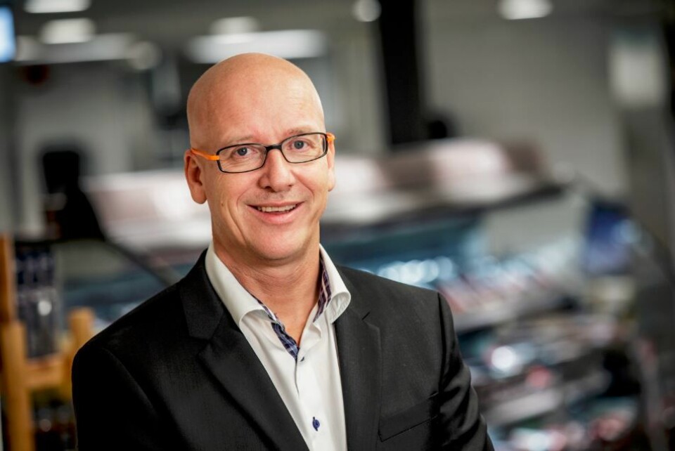 Geir Inge Stokke, konsernsjef i Coop Norge som fortsetter å spise markedsandeler.