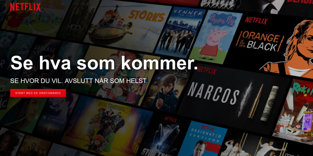 Netflix topper lista med en WOM-score på 76,5%. (Skjermbilde: netflix.no) Netflix topper lista med en WOM-score på 76,5%. (Skjermbilde: netflix.no)