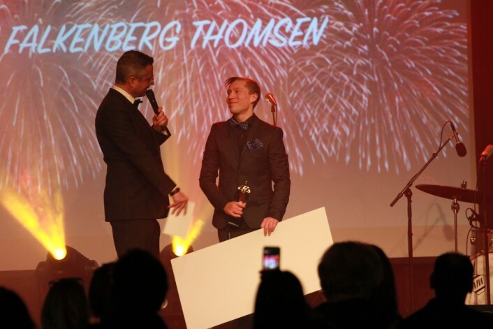 ÅRETS SELGER: Stian Falkenberg Thomsen, Europris Åssiden, Drammen, Buskerud ble utropt til årets selger. Foto: Europris ÅRETS SELGER: Stian Falkenberg Thomsen, Europris Åssiden, Drammen, Buskerud ble utropt til årets selger. Foto: Europris